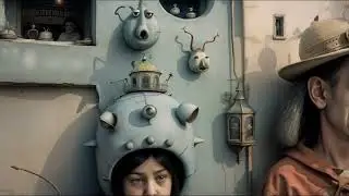 Surreal Trippy Urban Infinity Zoom - Ai Generated Video 4k