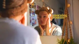 ASMR my calm morning routine + summer makeup look ☀️