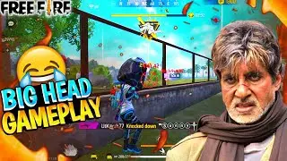 BIG HEAD Gameplay With Funny Commentry In Free Fire 