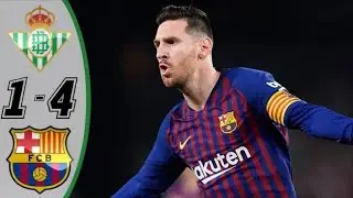 Real Betis 1-4 FC Barcelona | LaLiga Highlights