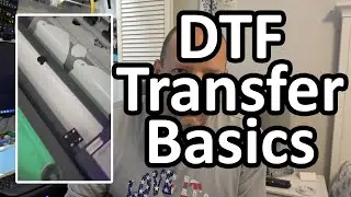 DTF Transfer Basics - How are they made and how to apply