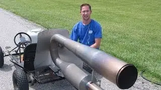 pulsejet engine go kart memorial day salute