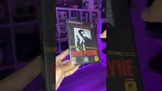 Someone bit off the box😕#asmr #gaming #retrogaming #playstation #maxpayne #ps2 #sony #rockstargames