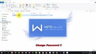 How to Protected WPS Office Writer File with Password [Add Change and Remove Password]