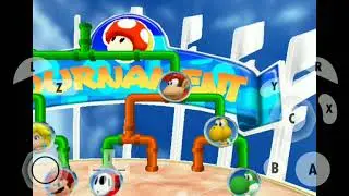 Mario Power Tennis: Mushroom Tournament w/ Waluigi