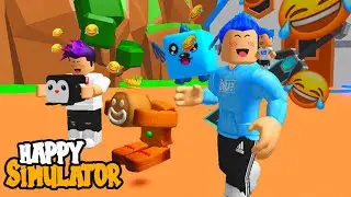 СТАЛ САМЫМ СЧАСТЛИВЫМ В РОБЛОКСЕ. СИМУЛЯТОР СЧАСТЬЯ. ROBLOX HAPPY SIMULATOR.