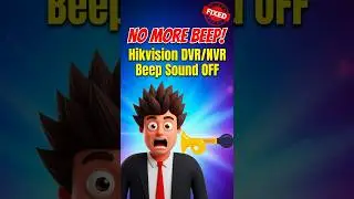 How to turn off beep sound on hikvision DVR/NVR