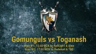 Jebus Cup. Gomunguls vs Toganash, группа A / игра №2 by HellLighT & Redwhait. Heroes III. Герои 3