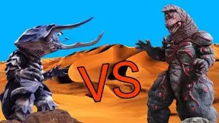 Golza vs Antlar, ゴルザvsアントラー: Kaiju battle