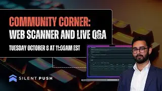 Community Corner 10.8.24 | Web Scanner