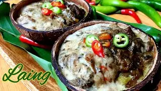 LAING RECIPE -TAMANG PAGLULUTO NA WALANG KATI /MASIRAMON