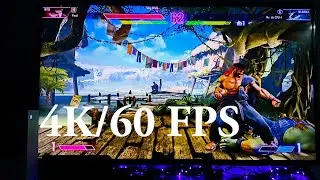 Street Fighter 6 veja como fica na TV 4K no Xbox Series S - 60fps