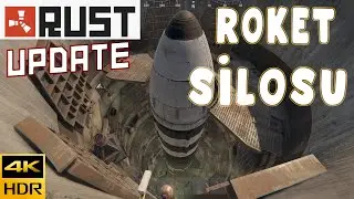 Nükleer Roket Silosu - Nuclear Missile Silo & New NPC - Rust Update
