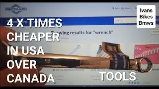 Wrenches & Tools Four Times Cheaper In USA Over Canada In Princes Auto Store | 4K