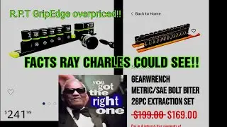 Best Bolt Extractor Sockets? Definitely Not the $241.00 R.P.T. Or Mac Tools.