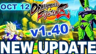 Dragon Ball FighterZ Update 1.40 Patch Is INSANE! Bardock Buffs & Massive System Changes Explained!