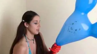 Pump to Pop P2P Balloon Fetish Shoot