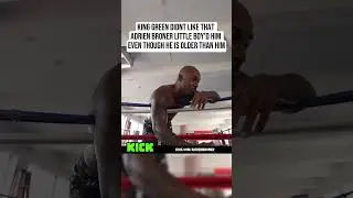 King Green Didnt Like That Adrien Broner Little Boy'd Him