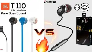 JBL T110 VS REMAX RM-585 #3