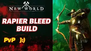 New World - Rapier Bleed Build - Gameplay 2024 - PvP Battlefield in OPRs