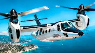 Inside the $30M Leonardo AW609: The Private Jet That Takes Off Like a Helicopter