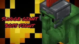 Minecraft MJ's Toxic World: Sludge Giant Boss Fight ( 1.16.5 Mod )