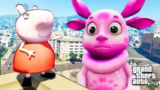 СВИНКА ПЕППА ПРОТИВ ЛУНТИКА В ГТА 5 МОДЫ! ОБЗОР МОДА В GTA 5! ИГРЫ ВИДЕО MODS