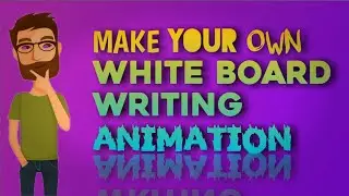 Make a white board writing animation in android done by ram kushal
