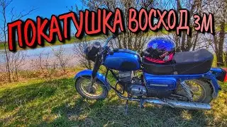 RIDE ON VOSKHOD 3M/RUN-IN IN THE SPRING