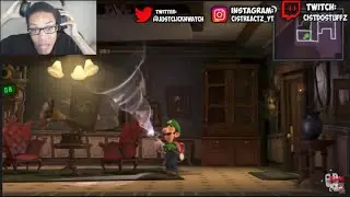 LUIGI'S MANSION DARK MOON NINTENDO SWITCH REACTION