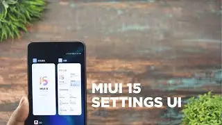 Install Miui 15 Settings UI On Redmi,Poco & Xiaomi Device | Miui 15 Concept