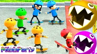 Wii Party U Minigames Dojo Domination catwoman ( Master Difficily )