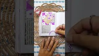 💜Purple Journal💜JOURNAL with Homemade Journal Set #shorts #asmr #journal