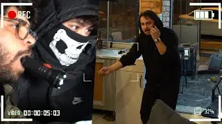 ARKADAŞIMIN KAFE'SİNE HIRSIZ GİBİ GİRME ŞAKASI! 😂 (Çıldırdı)