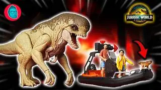 🔴 Review DISTORTUS REX Island Escape Set! (Jurassic World Rebirth 🦖)