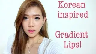 Korean gradient lips tutorial