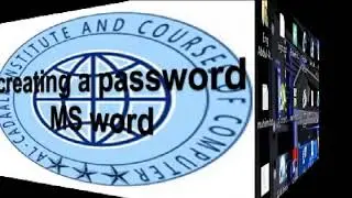 Creating password to open and to modify in ms word 2010