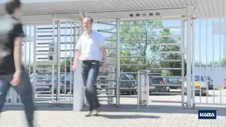 Turnstiles with integrated bicycle gates