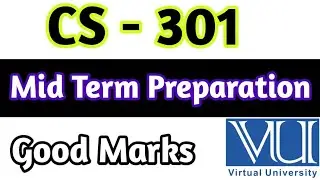 CS - 301 | Mid Term Preparation File | CS 301 preparation 2024 |  CS 301 paper 2024