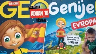 GEO Genije! Evropa = druženje & učenje #geogenije #europe #earth #state #country #euro #video #viral
