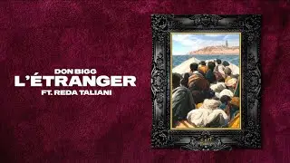 DON BIGG - L'Étranger (Ft. Reda Taliani) | Official Lyric Video (Clean Version)