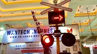 FITUR BARU!, Perlintasan Kereta api WANTECH di Pameran Jiexpo Kemayoran Jakarta