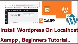 How To Install Wordpress In Xampp LocalHost On Windows 10,11 2024 || Wordpress Tutorial For Beginner