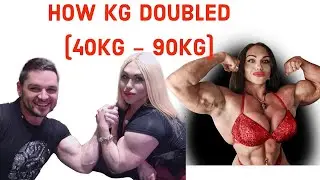 FBB PRO NATALIYA KUZNETSOVA-AMAZONKA BIGGEST BODYBUILDING MOTIVATION WORKOUT2022 FITNESS GYM MUSCLES