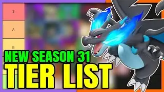 Pokemon Unite TIER LIST MEGA CHARIZARD X New Ranked Season 31