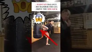 FIGHTING TECHNIQUES ✅ How To LAND a DOUBLE SIDE KICK in a FIGHT 