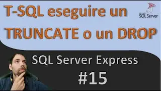 Truncate and Drop T-SQL queries
