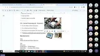 (H1) Basic Hardware - PC Hardware Components