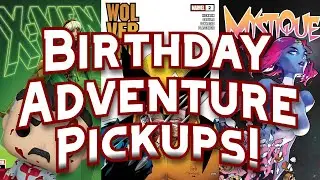 Birthday Adventure Pickups! | Comics, Funko, and My First Art Box!