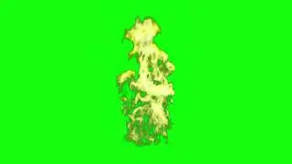 Fire Green Screen Effect | Realistic Fire Overlay for VFX & Editing